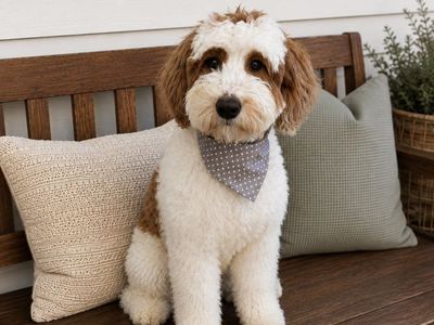 ALL CLEAR, 10/10, 29% GR, FF, 22lb Goldendoodle
