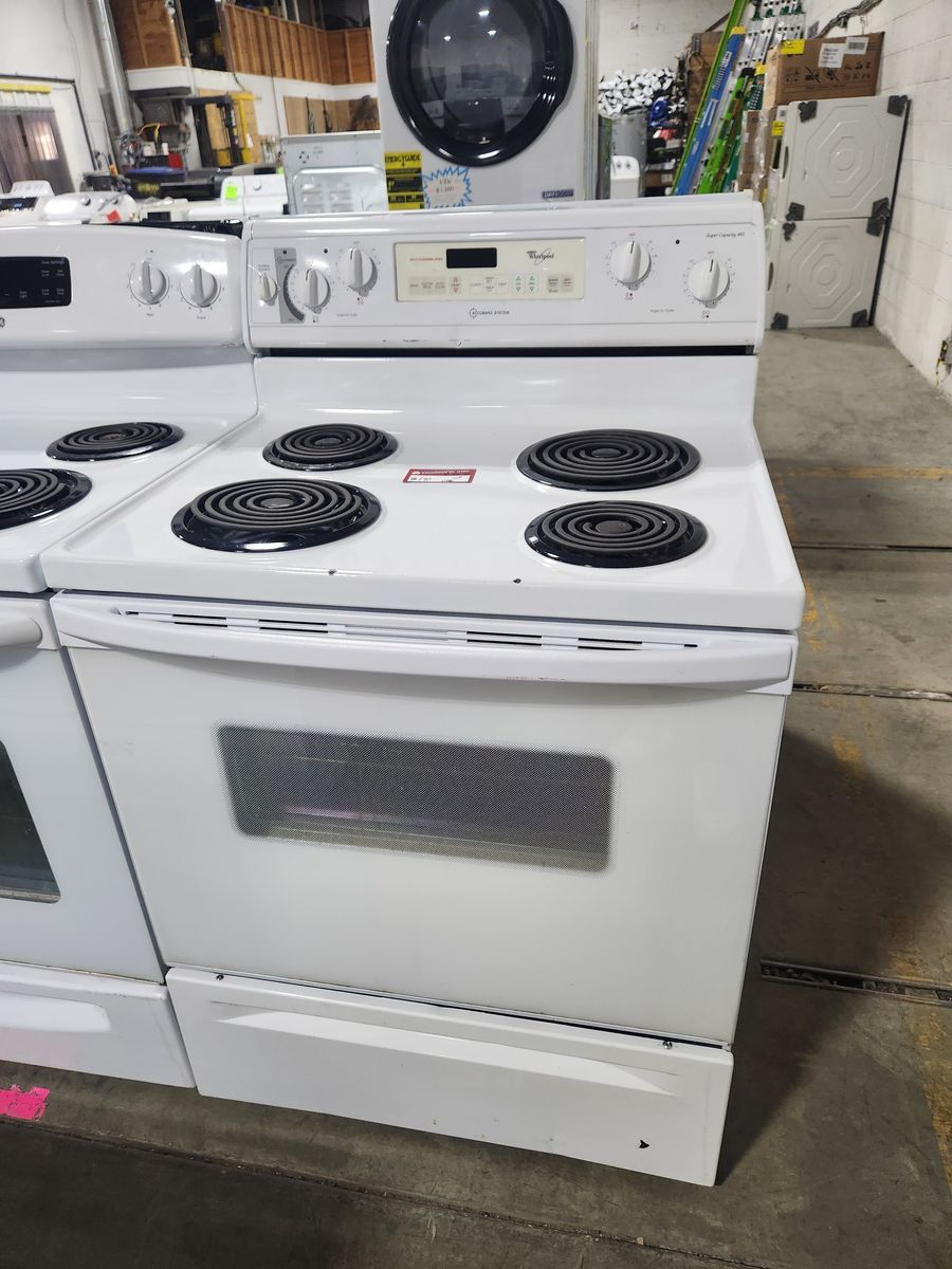 LOW PRICE GUARANTEED! WHIRLPOOL COIL TOP RANGE