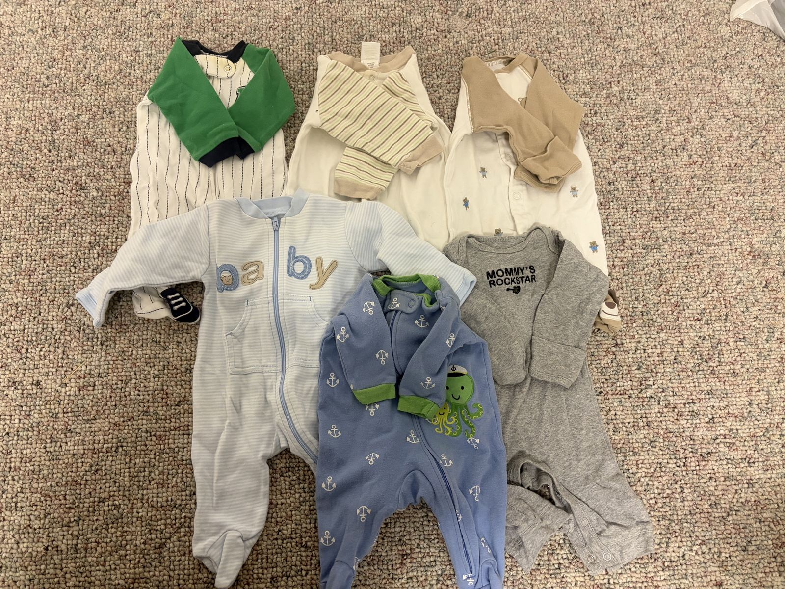 Baby Boy Clothes *Size 0-6 Months*