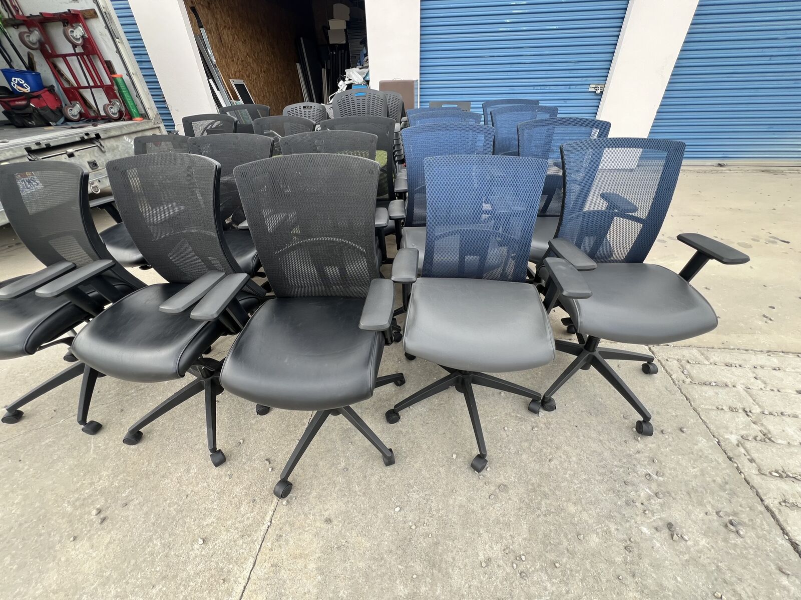 Ergonomic Leather Highback Office Chairs