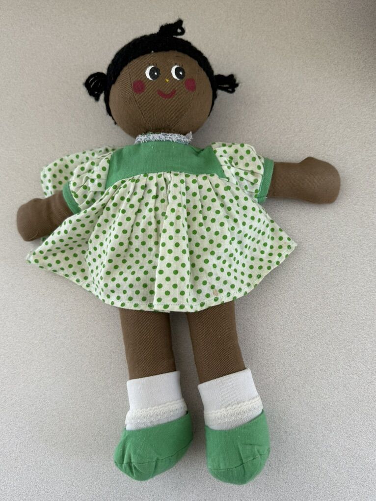 Handmade African Vintage Rag Doll 13
