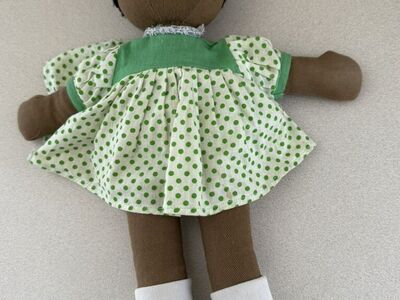 Handmade African Vintage Rag Doll 13