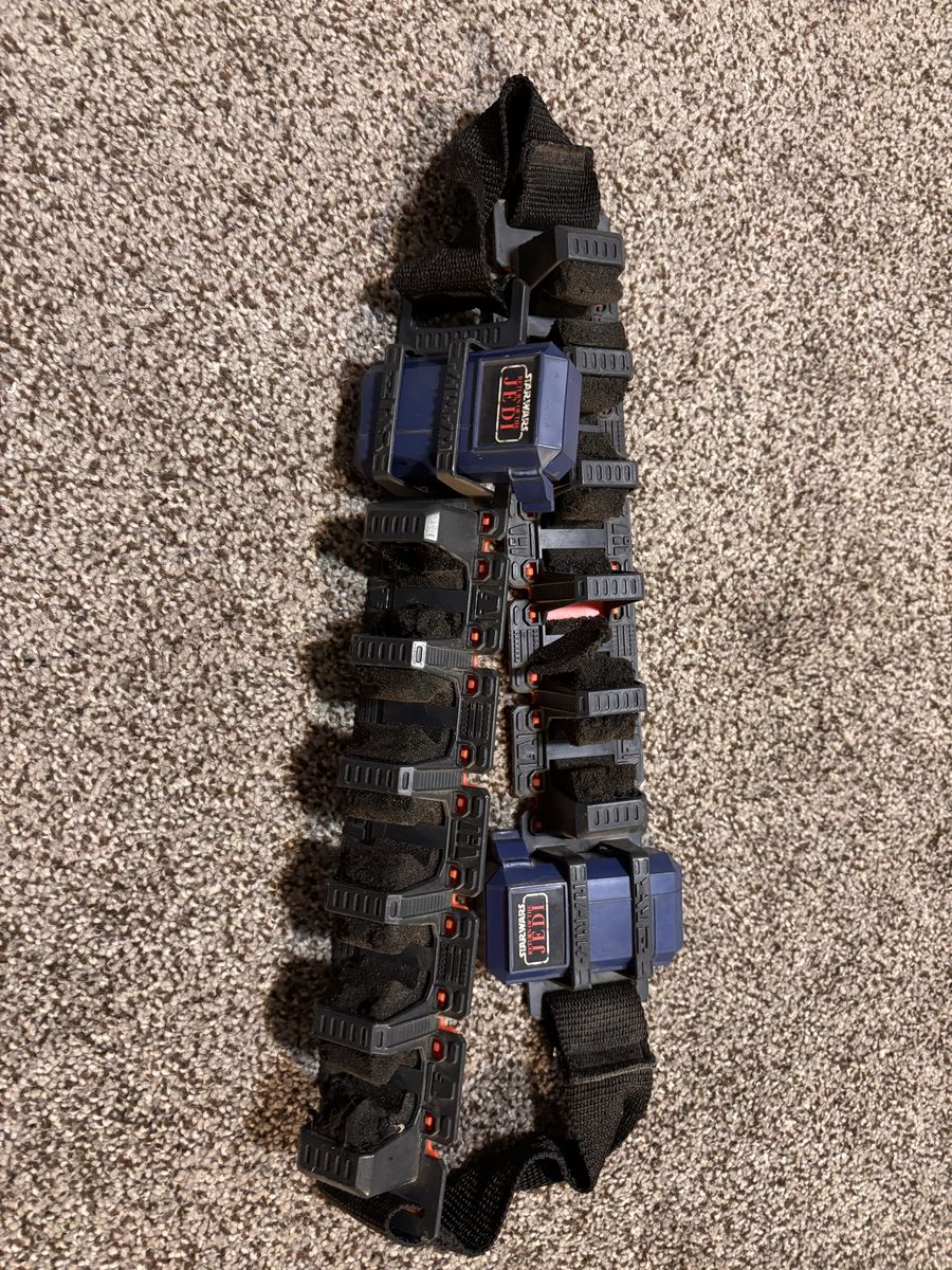 Vintage Kenner Star Wars Return of the Jedi Action Figure Carry Belt Bandolier 1983
