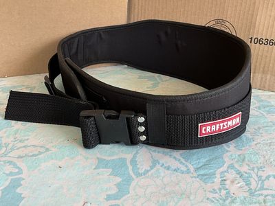 Craftsman Padded Back Brace with Quick Release Buckle - Max 38”