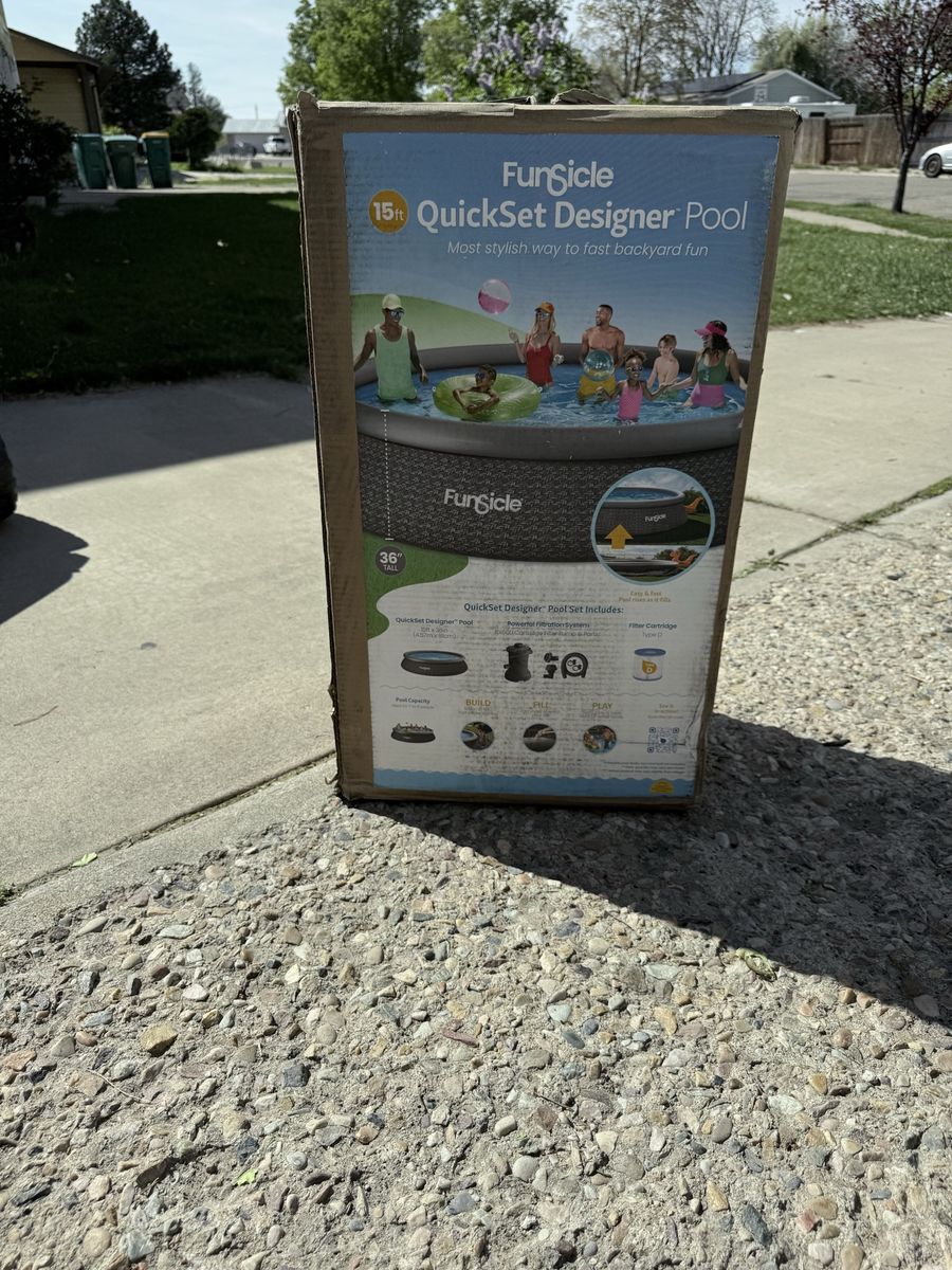 Funsicle 15' Designer Pool - 36" Deep - NEW IN BOX