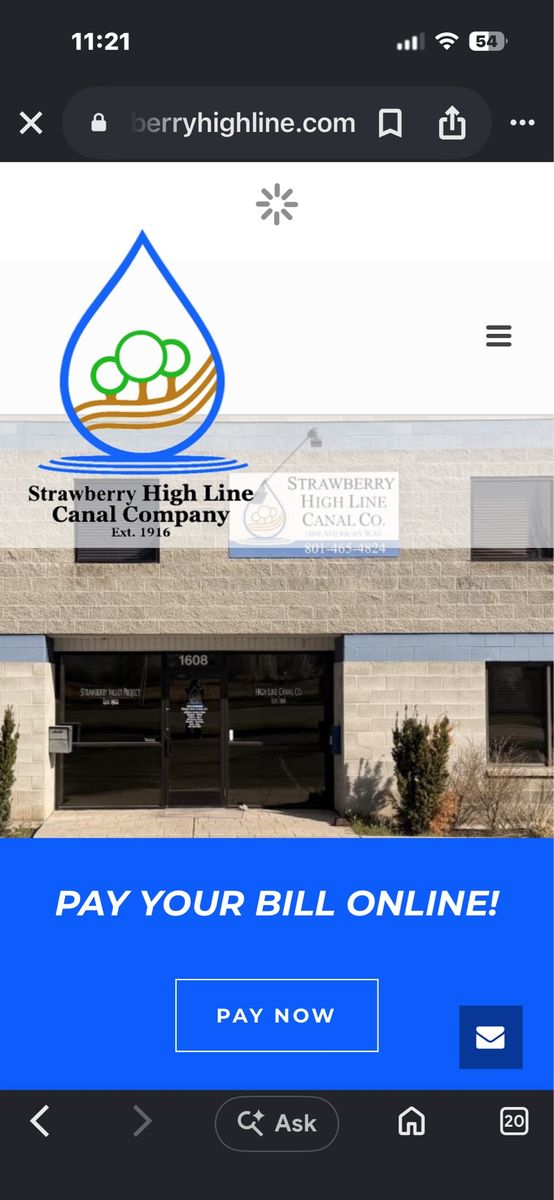 Strawberry high line canal water shares for hay trade or  cash OBO