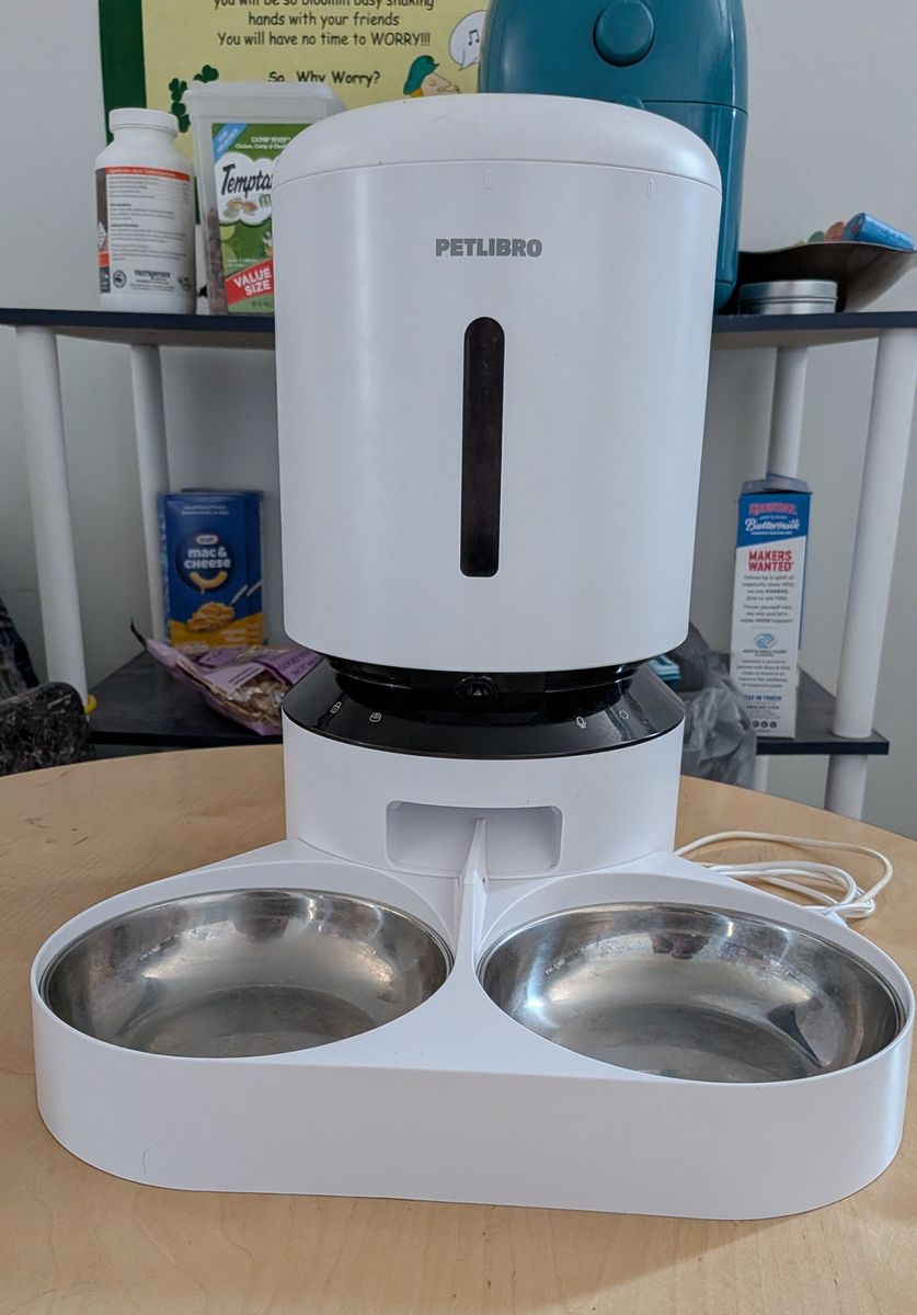 PETLIBRO Granary 5L Smart Camera Automatic Pet Feeder – Dual Bowl