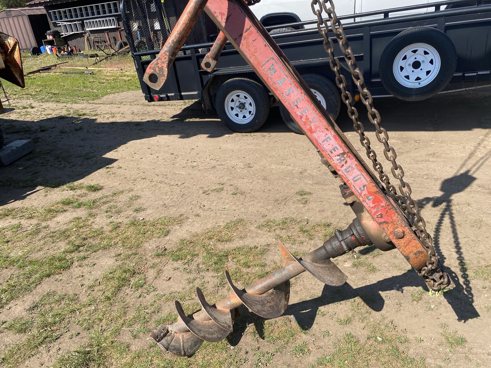Massey Ferguson Post Hole Auger