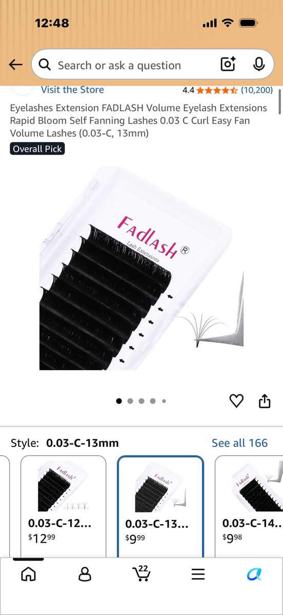 Lash extensions 