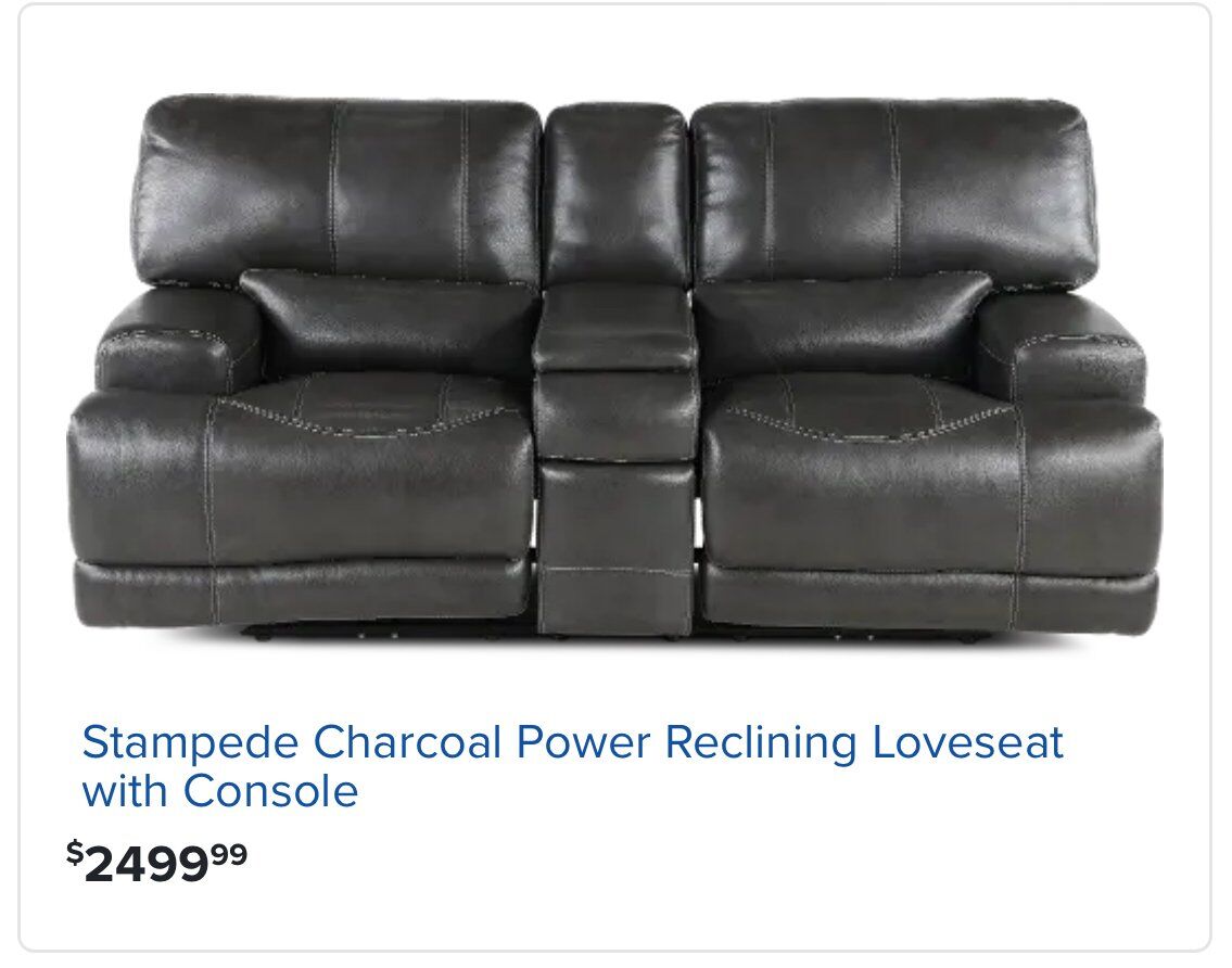 Leather Couches Pair