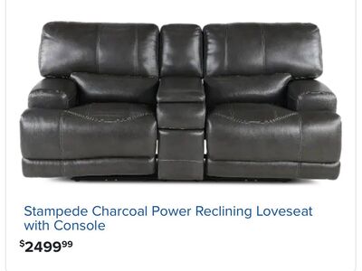 Leather Couches Each