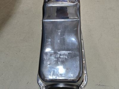 Chrome Oil Pan for SBC