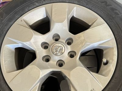 2019 RAM 1500 factory wheels with tires