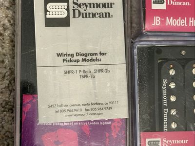 Seymour Duncan Humbucker pickup distortion JB