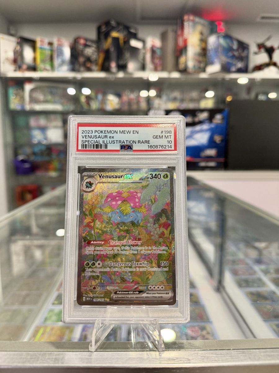 2023 Pokemon Scarlet & Violet 151 SIR Venusaur ex #198 PSA 10 GEM MINT