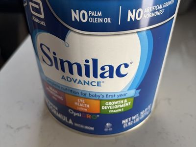 So milac Advance Infant Formula with Iron, Baby's First Year, 30.8 oz