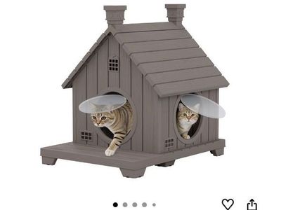Outdoor cat house