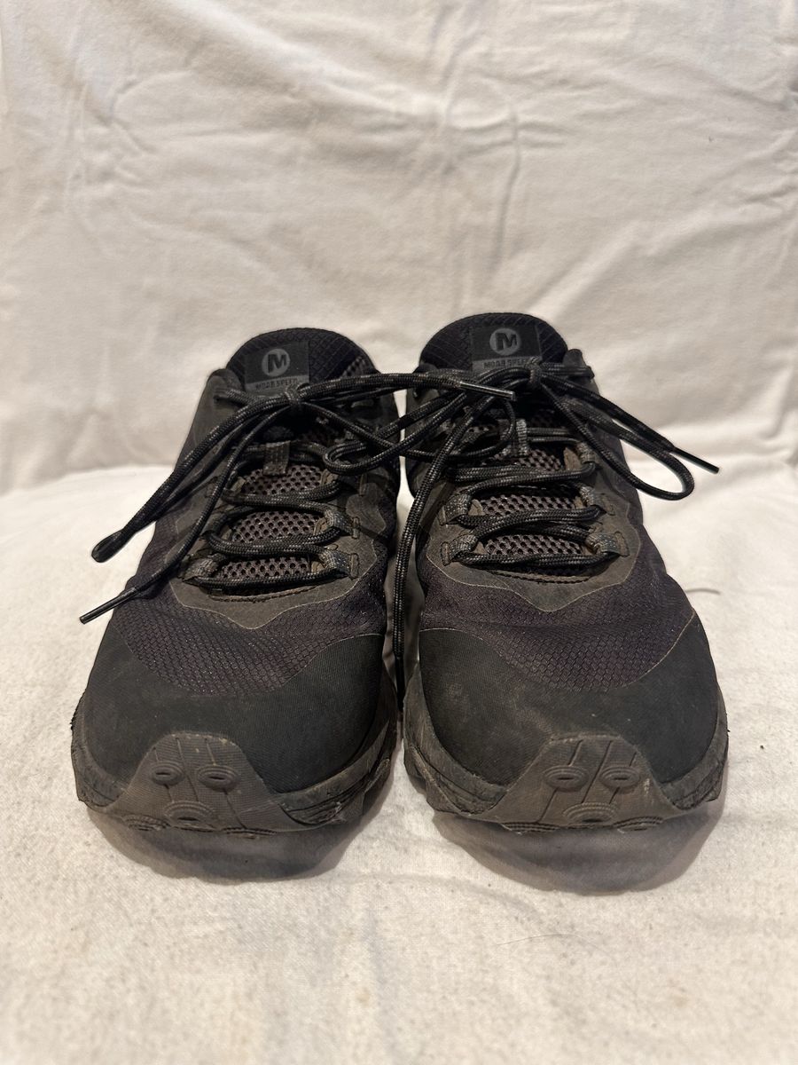 Merrelll Moab speed men’s size 8 black mesh/textile trail shoes