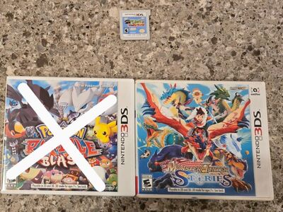 Nintendo 3ds games $20 each including Monster Hunter Stories! trades considered!