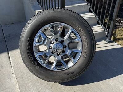 Dodge Ram 3500 Limited Rims and Tires 275/65R20
