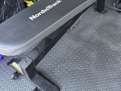 NordicTrack Adjustable Weight Bench for Home Gym - Excellent Condition