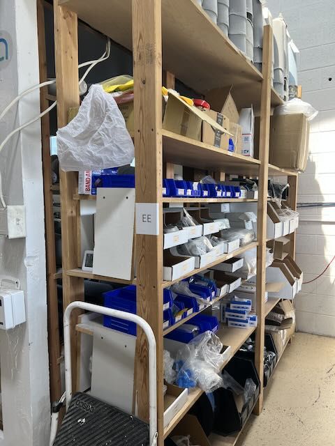 Industrial Shelving   variety of sizes 