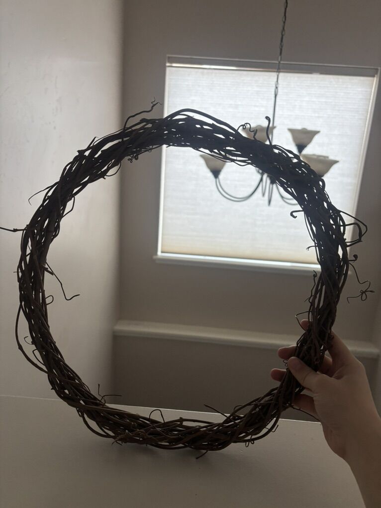 handmade Grape vine wreath