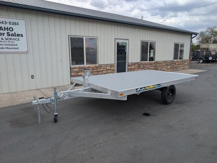 2027 Aluma 8412RT 84' x 12' Aluminum Raft Trailer 2.2K Winch Roller