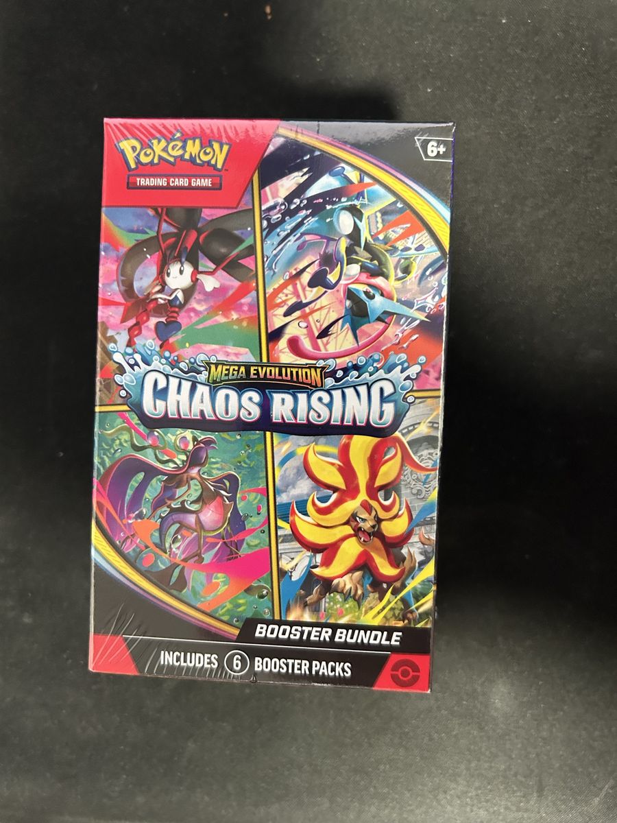 Pokémon TCG: Mega Evolution - Chaos Rising Booster Bundle (6 Booster Packs)