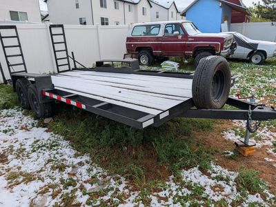 For sale 18X7 car hauler trailer