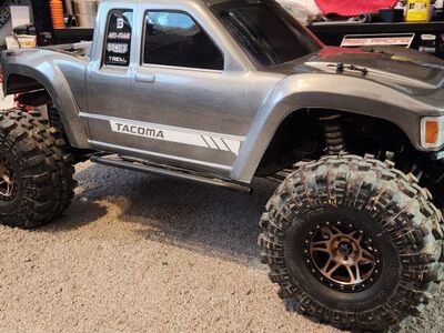 Axial scx6 rock crawler!