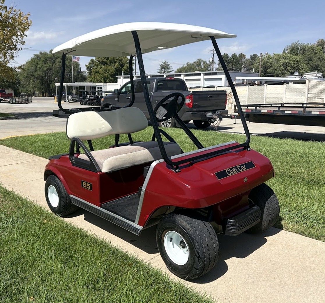 2003 Red Electric Club Car DS 4-Passenger Golf Cart | Sandy, UT