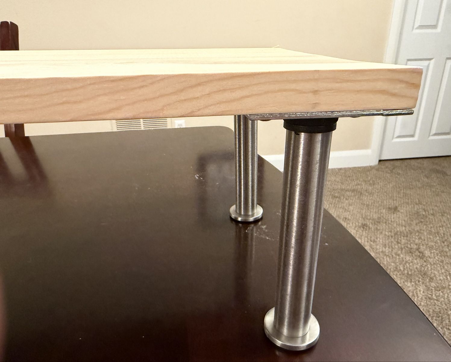 Custom-Made Keyboard Shelf