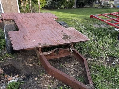 Truck bed trailer project