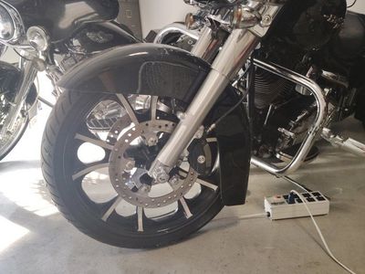 Harley-Davidson Street Glide FLHX (2008) Black Touring Motorcycle with Chrome Accents