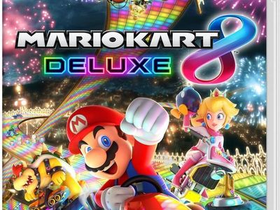 Nintendo Switch Mario Kart 8 Deluxe - Racing Game, Fun for All Ages, Excellent Condition