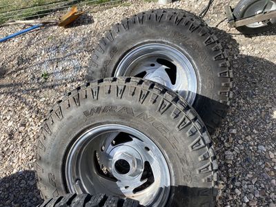 Weld Wheels And 31" Wrangler Tires
