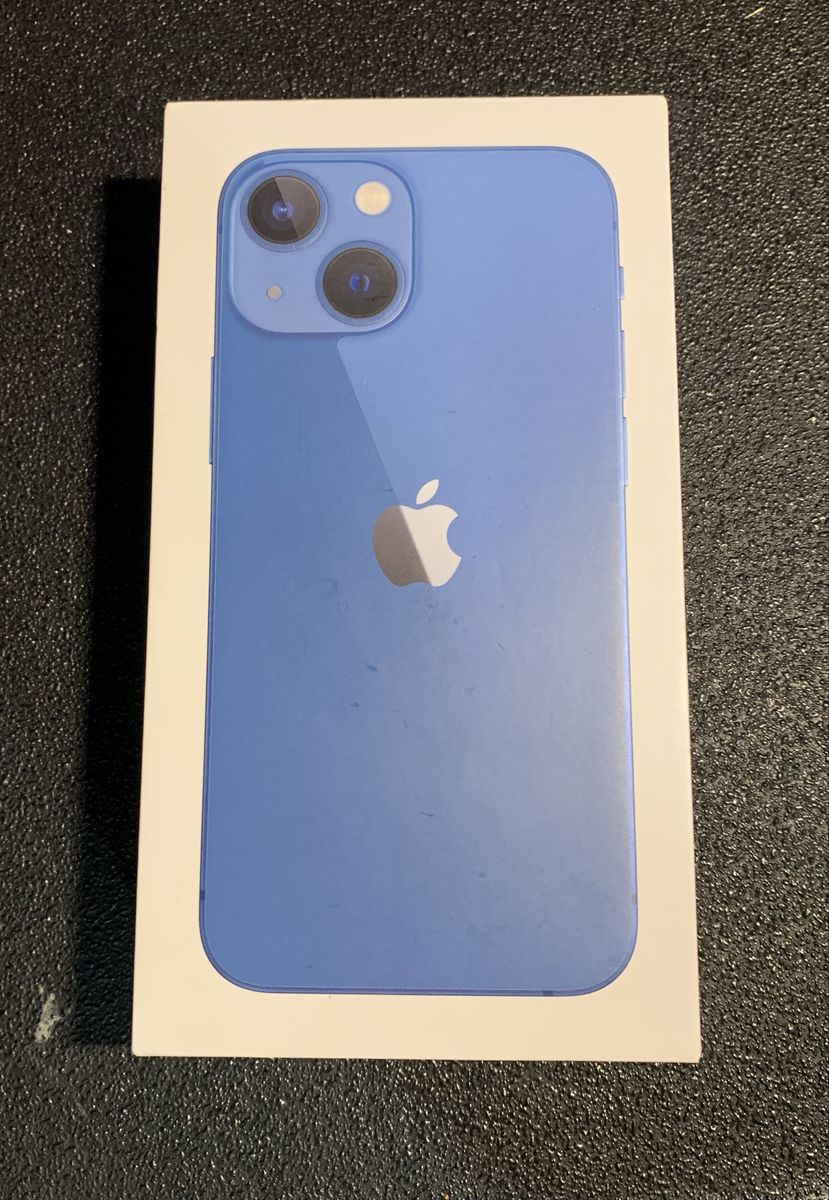 Apple iPhone 13 mini - 128GB - Blue (Unlocked) A2481 (MLH33LL/A)
