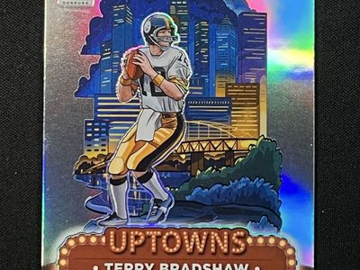 Terry Bradshaw Uptown Holo Prizm Case Hit! Pittsburgh Steelers 2024 Panini Donruss Optic
