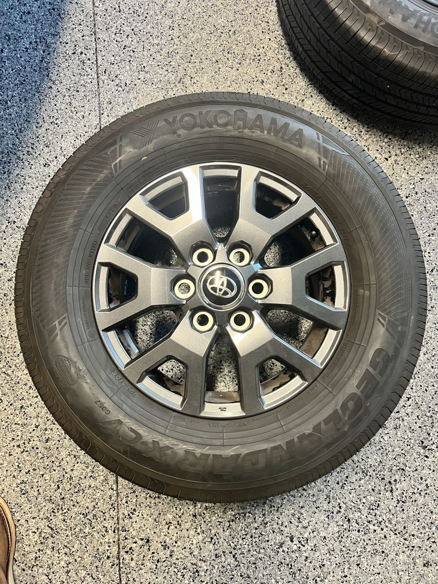 New 4Runner wheels & tires