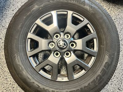New 4Runner wheels & tires