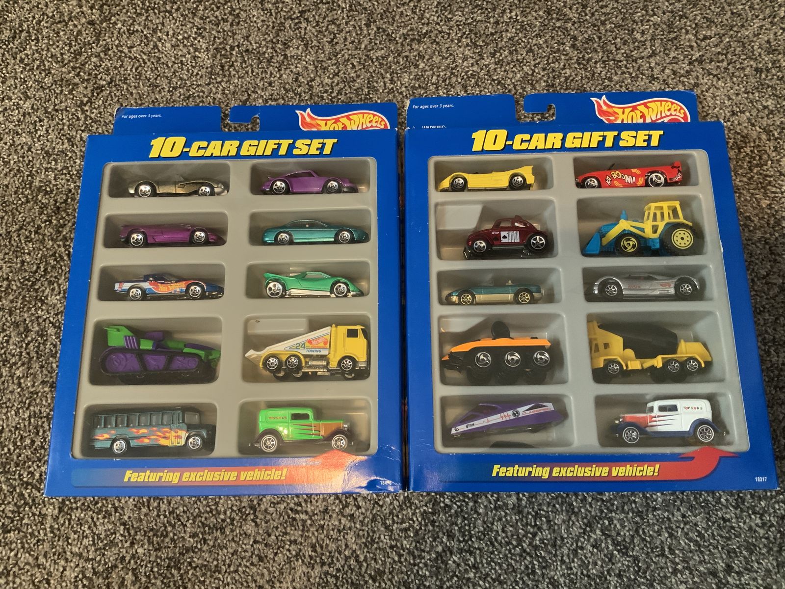 Vintage 1997 Hot Wheels 10 Packs for sale