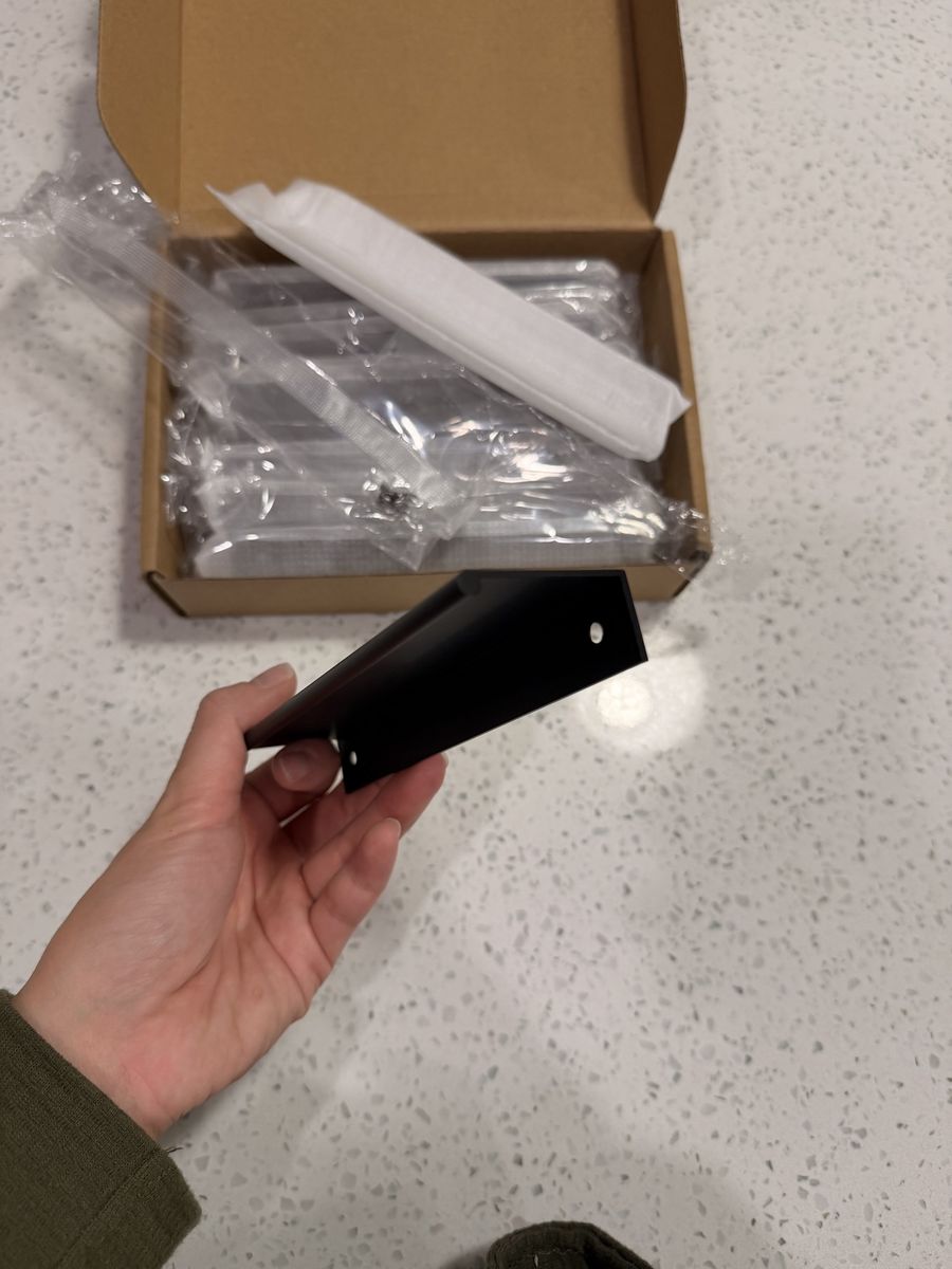 Peaha 10 Pack Kitchen Cabinet Handles 5 inch Black Pulls