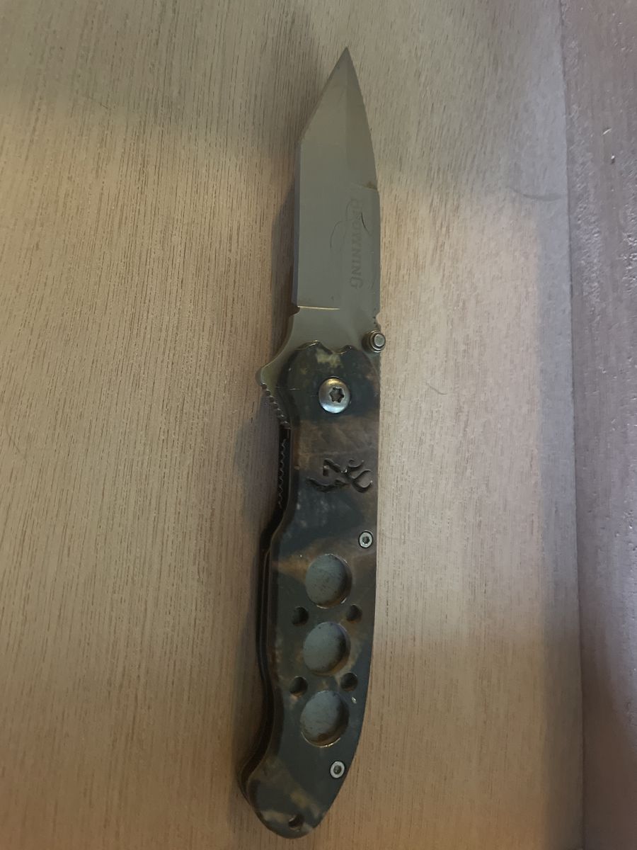 Browning folding knife.