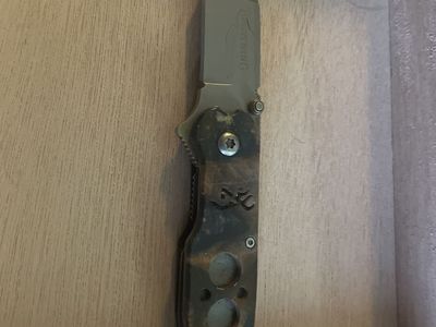 Browning folding knife.