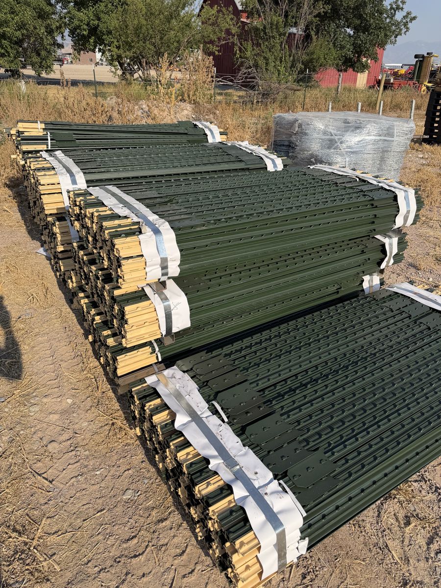 Heavy-Duty 6' T-Posts - $6.25 Each