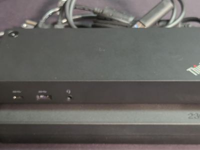 Lenovo, Dell Thunderbolt Workstation and DisplayLink Docking Station Docks with Charger 4K