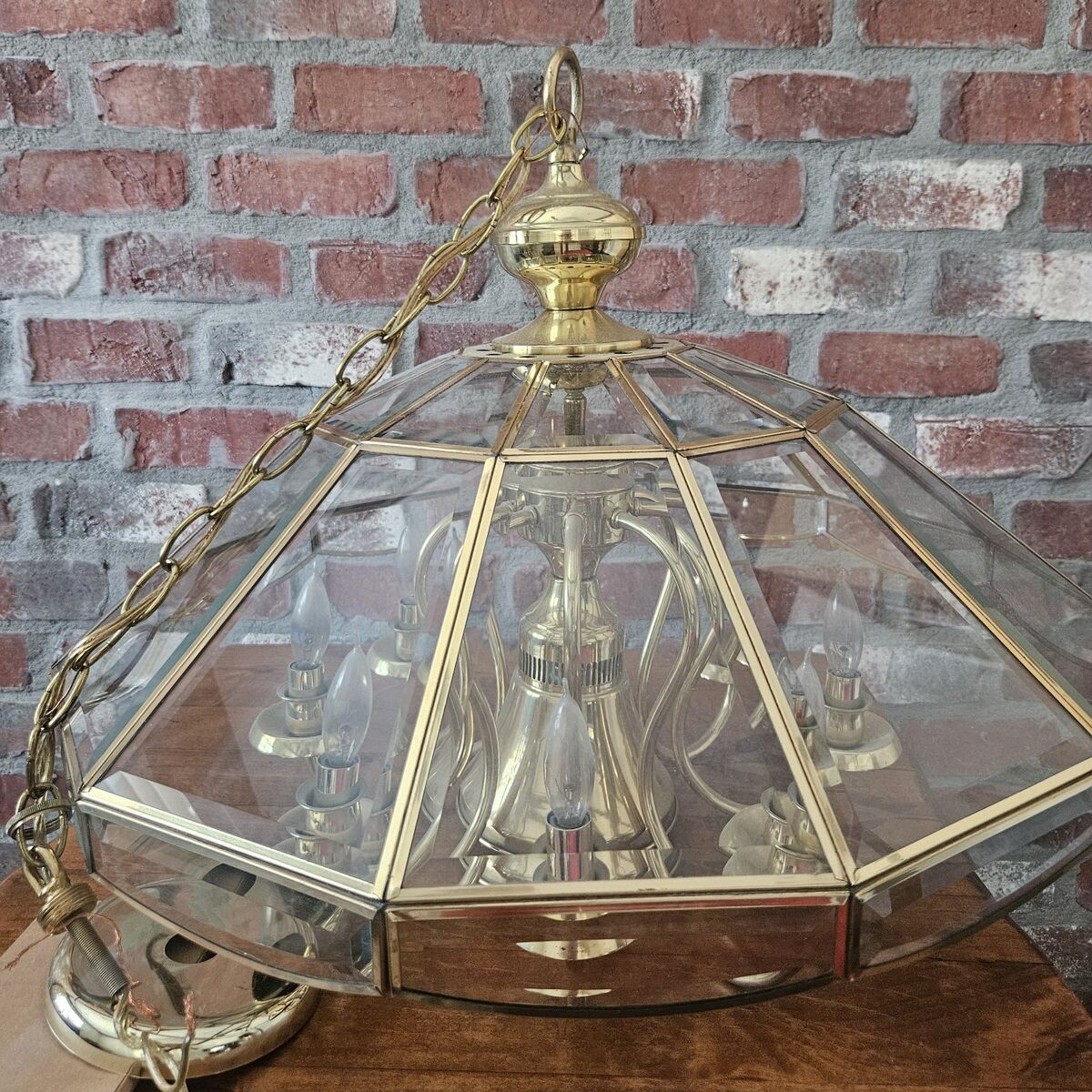 Vintage Gold Chandelier