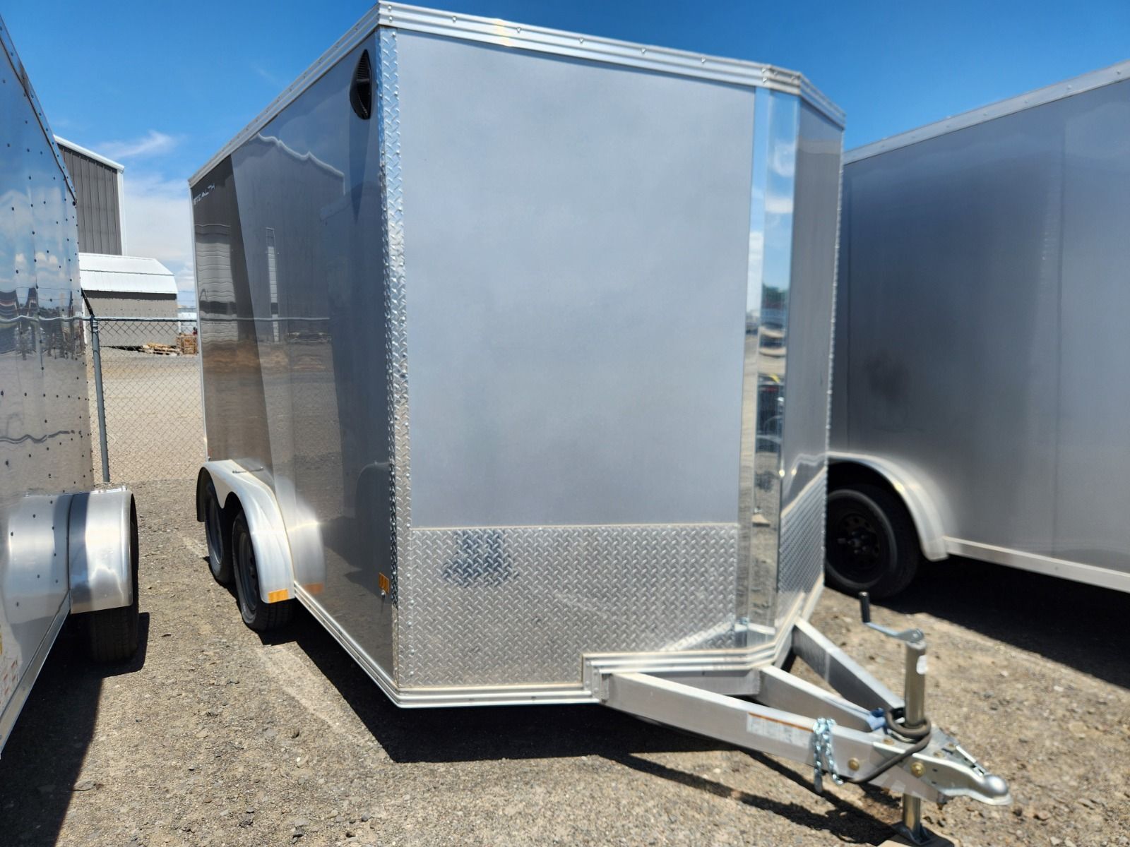 Alcom 7.5'X12' Stealth V-Nose Cargo