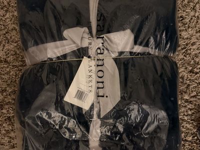 Saranoni 50x60" blanket navy/midnight blue